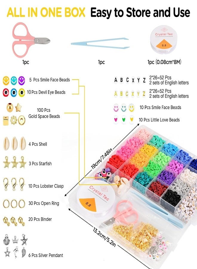 JAY EMPIRE Bracelet Making Set for Girls, Jewellery Making Kit for Kids DIY Bracelet Making Set, Toys for Girls Age 6-12 Years Old Multicolor (Multi 1) - Image 2